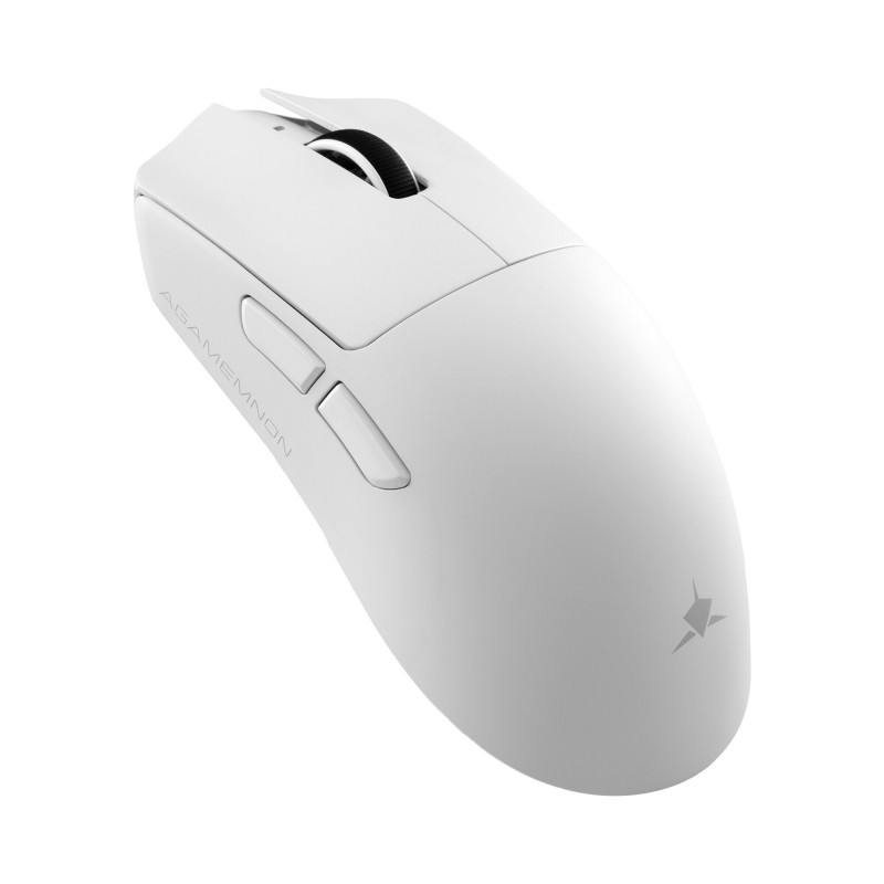 White Shark AGAMEMNON WGM-9012 pelė žaidėjams, balta