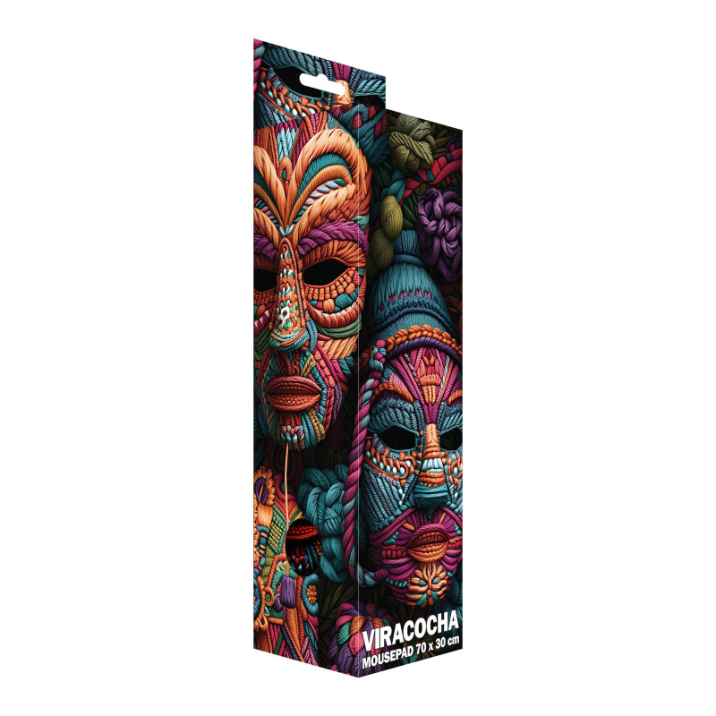 Sbox VIRACOCHA XL MP-07 kilimėlis pelei, 700x300 mm, juodas su piešiniu