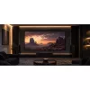 Reflecta CineHome ALR UST 82551 rėminis projekcinis ekranas, 223x126 cm, 16:9