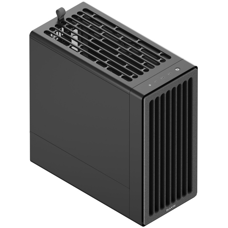 HAVN BF 360 Flow Solid kompiuterio dėžė, Midi Tower, E-ATX, juoda