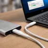 LogiLink CU0244 USB 2.0 laidas USB-C – Micro-USB, 480 Mbps, 12 W, baltas, 2 m