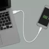 LogiLink CU0251 USB 2.0 laidas USB-C – USB-A, 480 Mbps, 15 W, baltas, 0,5 m
