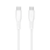 LogiLink CU0261 USB 2.0 laidas USB-C – USB-C, 480 Mbps, 60 W, baltas, 0,5 m