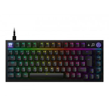 Logitech G316 X 75 klaviatūra žaidimams, juoda, US International išdėstymas