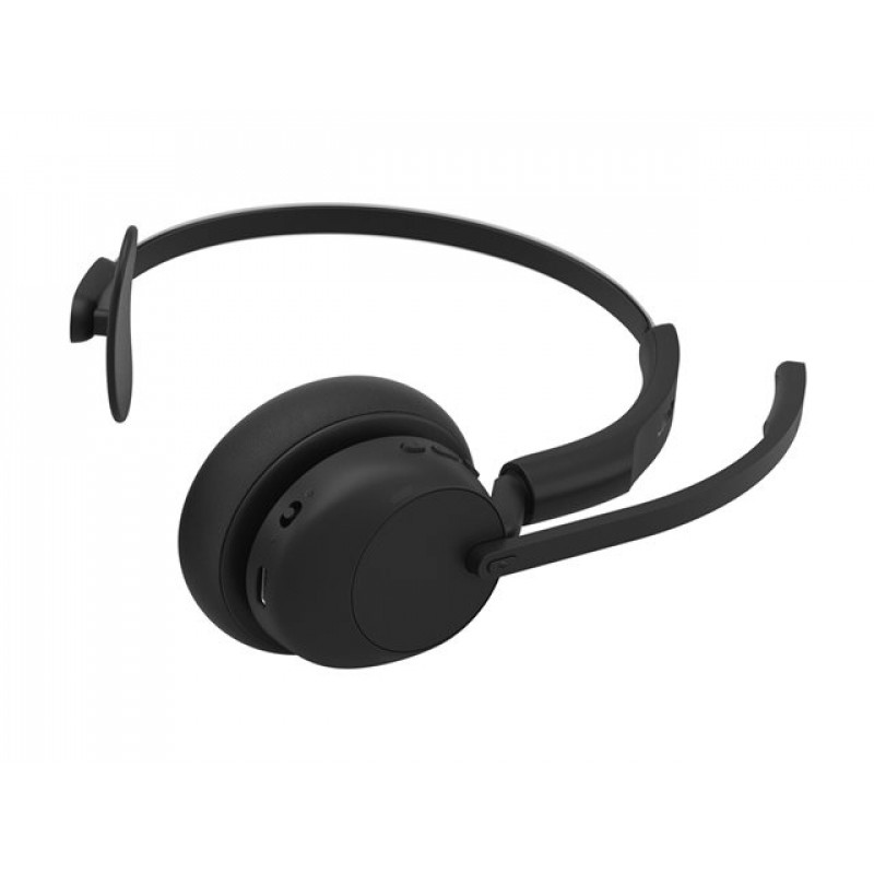 Jabra Evolve3 45 Mono UC ausinės su LINK 390c ir įkrovimo stovu, juodos