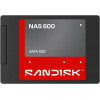 SanDisk NAS 600 SDSNS2400TAB-000G0 vidinis SSD diskas, 4 TB, 2,5 colio, SATA III