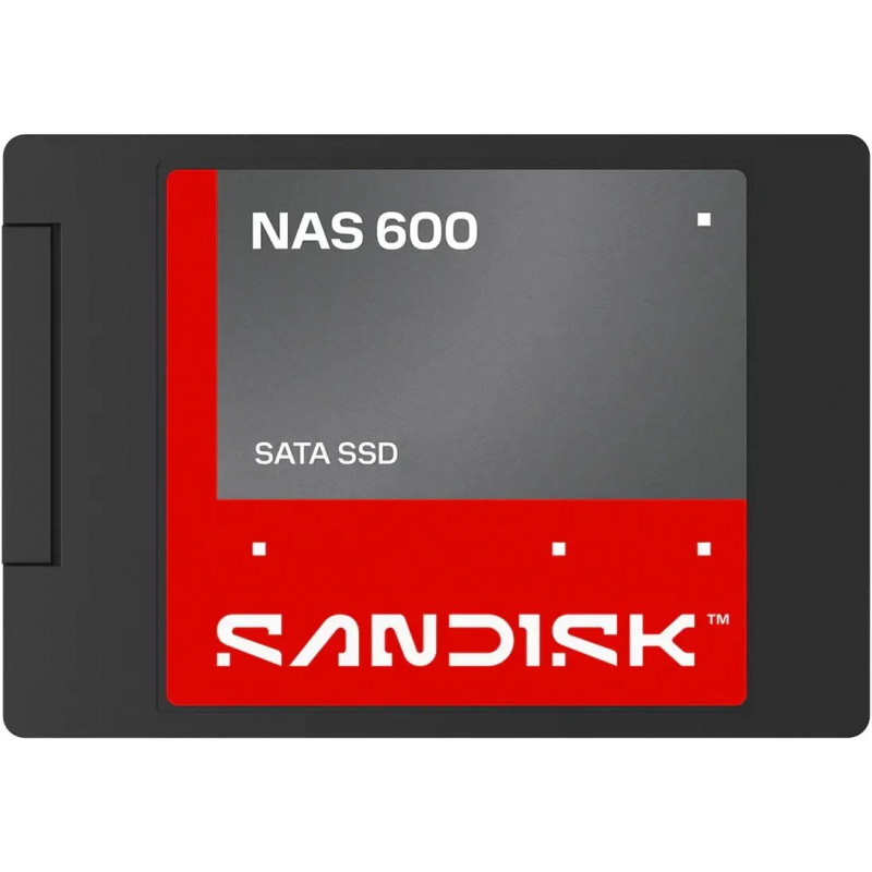 SanDisk NAS 600 SDSNS2400TAB-000G0 vidinis SSD diskas, 4 TB, 2,5 colio, SATA III