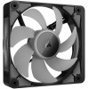Corsair iCUE LINK RX120 II RGB PWM korpuso ventiliatorius CO-9051057-WW, 120 mm, 1 vnt., juodos spalvos