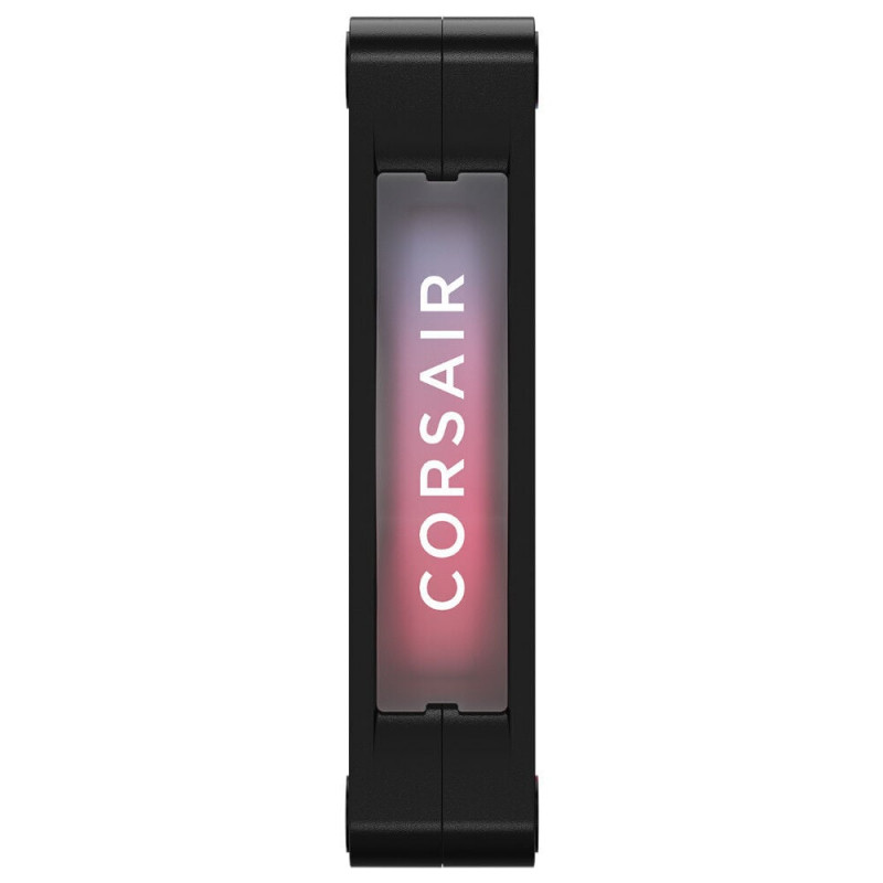 Corsair iCUE LINK RX120 II RGB PWM korpuso ventiliatorius CO-9051057-WW, 120 mm, 1 vnt., juodos spalvos