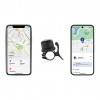XD Design Connects Bike Finder Dual dviračio skambutis su ieškikliu, Apple ir Android Find, IPX6, P301.1401