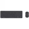 Hama WKM-300 klaviatūros ir pelės komplektas keliems įrenginiams, belaidis, RF/Bluetooth, juodas, QWERTZ DE