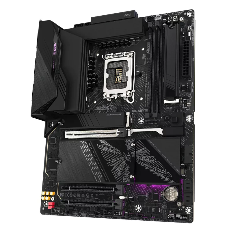 Gigabyte Z890 AORUS Elite Duo X pagrindinė plokštė, ATX, LGA1851 lizdas, DDR5