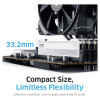 Klevv FIT V KD5AGU880-60A300F RAM rinkinys, 32 GB (2 x 16 GB), DDR5-6000, CL30