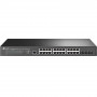 TP-Link JetStream TL-SG3428XPP-M2 valdomas L2+ tinklo komutatorius su PoE, 2,5G Ethernet, 1U, juodas