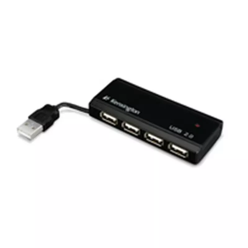 Kensington PocketHUB Mini USB 2.0 šakotuvas, 4 lizdai (33399EU)
