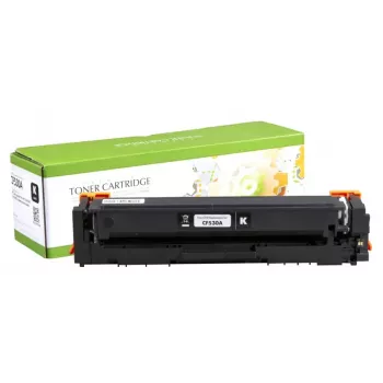 Static Control suderinama tonerio kasetė HP 205A CF530A, juoda, 1100 puslapių, naujas lustas