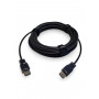 Mercodan 581670056 UltraSlim šarvuotas HDMI laidas su šviesolaidžiu