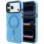 BMW Sign Frosted IML & Metal Logo MagSafe dėklas iPhone 18 Pro / 17 Pro, mėlynas
