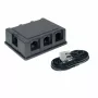 S/CONN maximum connectivity ISDN skirstytuvas su 6 prievadais, rinkinys su 3,0 m jungiamuoju kabeliu, 71400-6SET