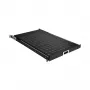 EFB Elektronik 691651ATS.12 ištraukiama lentyna 19″ spintai, 1U, giliai juodos spalvos RAL 9005