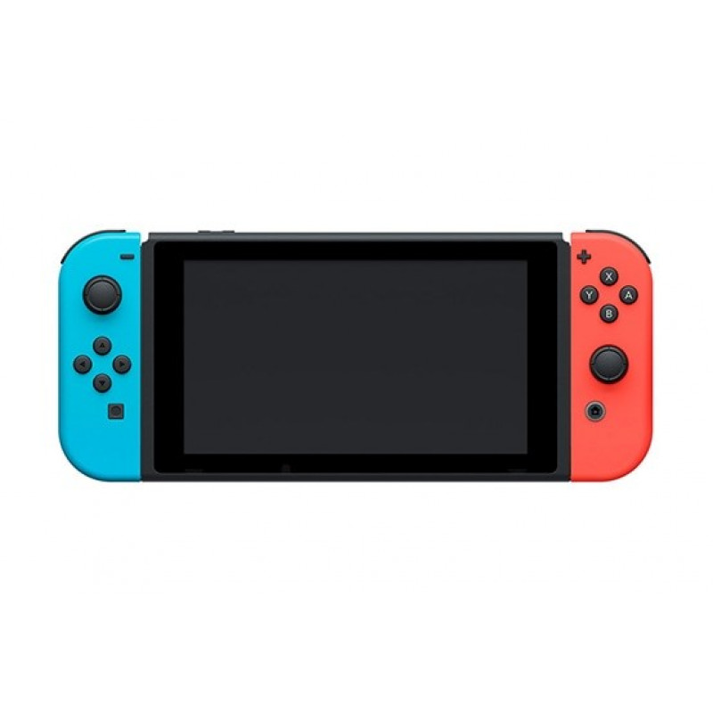 Nintendo Switch V2 NSH006 konsolė, raudonos ir mėlynos spalvų