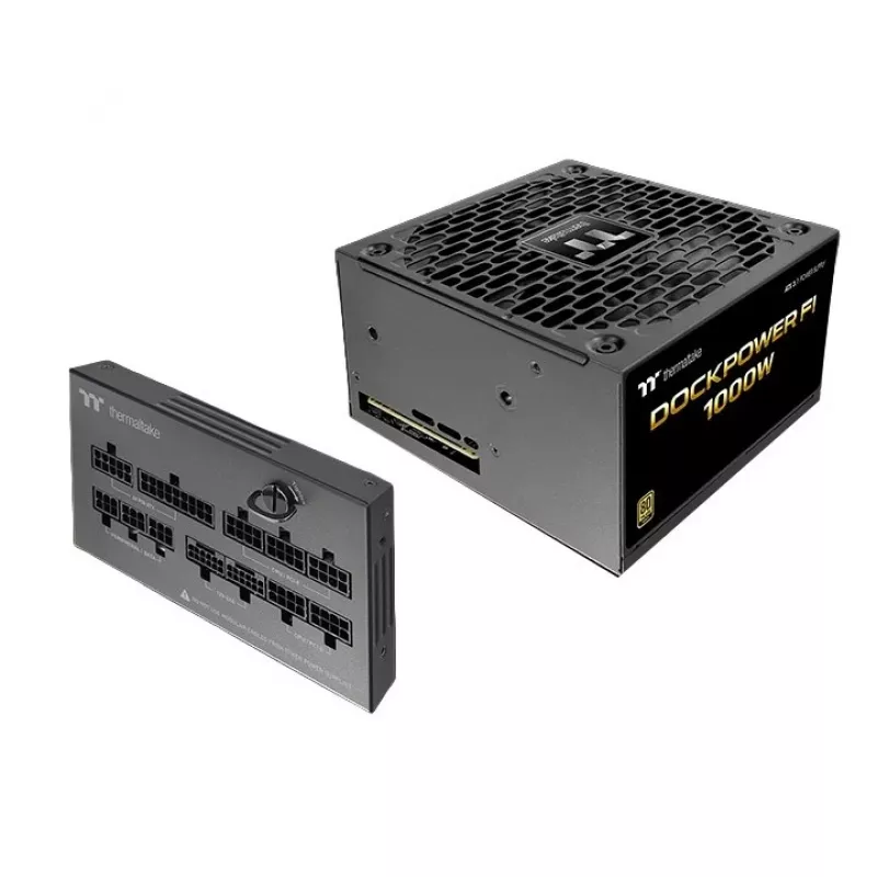 Thermaltake Dockpower FI 1000W kompiuterio maitinimo blokas, 80 PLUS Gold, modulinis, juodas