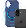 3mk Smoke MagCase telefono dėklas Apple iPhone 17, mėlynas