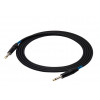 SSQ JMPJMP6 SS-1450 garso laidas, mono jack į mono jack, 6 m, juodas