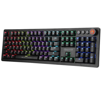 Marvo KG917 mechaninė žaidimų klaviatūra, US išdėstymas, RGB, Jixian Blue jungikliai, USB, juoda