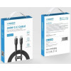 Veger CC03 USB-C į USB-C laidas, PD 48 V 5 A 240 W, 1,5 m, juodas