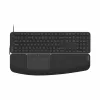 Contour Design CDTP2050BALPN2050 laidinė stalinio kompiuterio klaviatūra, pilno dydžio (100 %), USB, žirkliniai jungikliai, QWERTY, juodos spalvos
