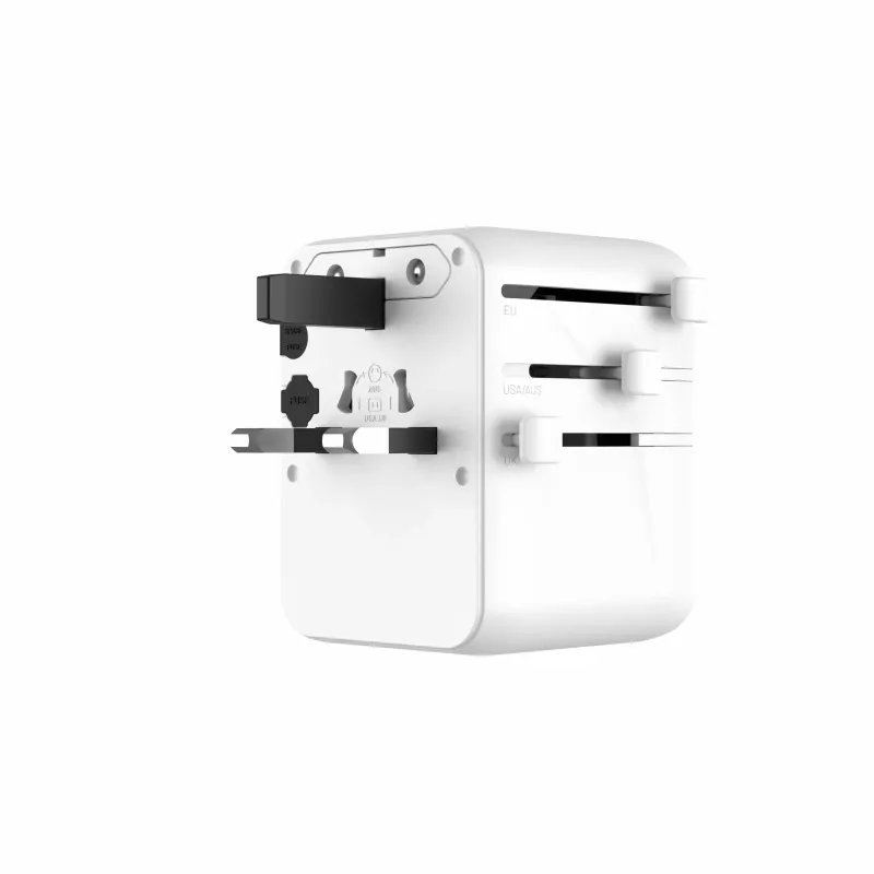 Kelioninis adapteris FIXED Voyager70W, baltas