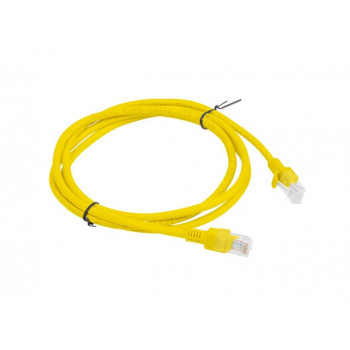 Lanberg PCU6-10CC-0150-Y tinklo kabelis RJ45 Cat.6 UTP, 1,5 m, geltonas