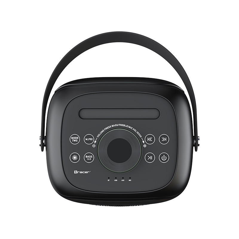 Tracer 47875 Poweraudio CRYSTAL 60 BT TWS belaidė kolonėlė, 60 W