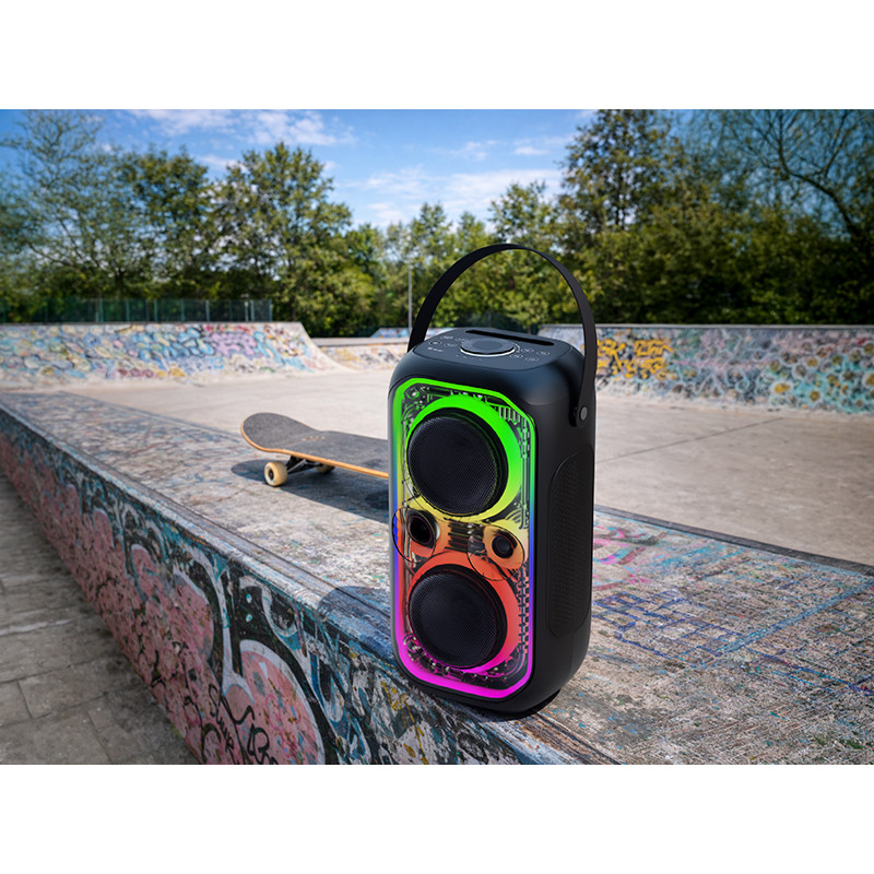 Tracer 47875 Poweraudio CRYSTAL 60 BT TWS belaidė kolonėlė, 60 W