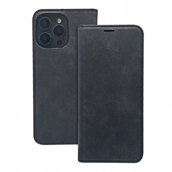 TFO Smart Suede telefono dėklas iPhone 17 Pro Max 6,9 / iPhone 18 Pro Max 6,9, juodas