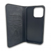 TFO Smart Suede telefono dėklas iPhone 17 Pro Max 6,9 / iPhone 18 Pro Max 6,9, juodas