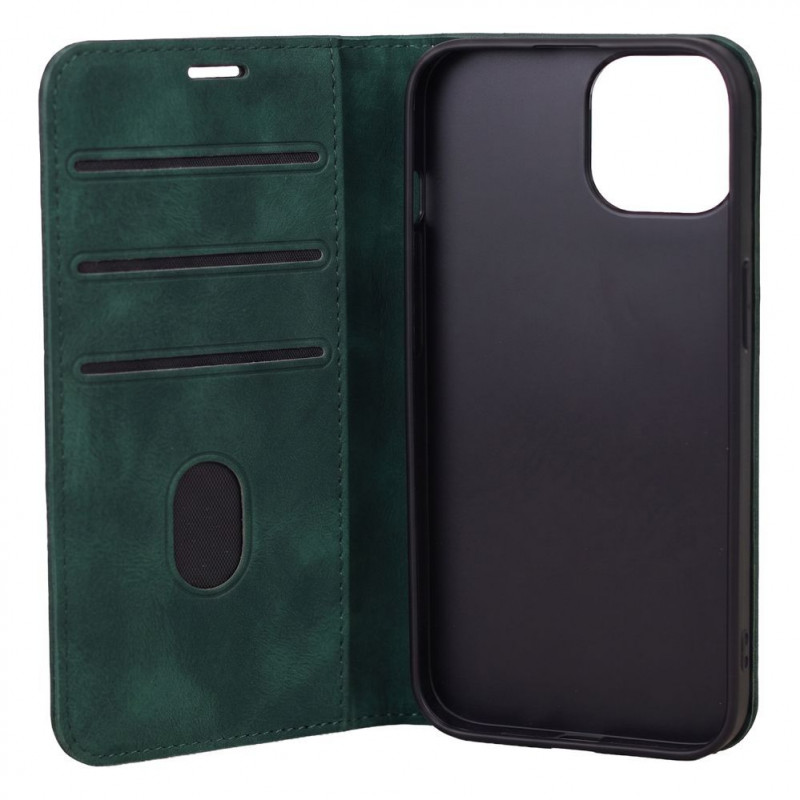 TFO Smart Suede telefono dėklas iPhone 17 Pro 6,3 / iPhone 18 Pro 6,3, žalias