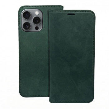 TFO Smart Suede telefono dėklas iPhone 17 Pro Max 6,9 / iPhone 18 Pro Max 6,9, žalias
