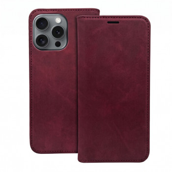 TFO Smart Suede telefono dėklas iPhone 17 Pro Max 6,9 / iPhone 18 Pro Max 6,9, bordo