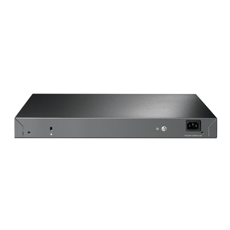 TP-Link JetStream TL-SG3452P valdomas L2/L3 Gigabit Ethernet tinklo komutatorius su PoE, 1U, juodas