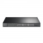 TP-Link JetStream TL-SG3428XMP valdomas L2+ Gigabit Ethernet tinklo komutatorius su PoE, 1U, juodas