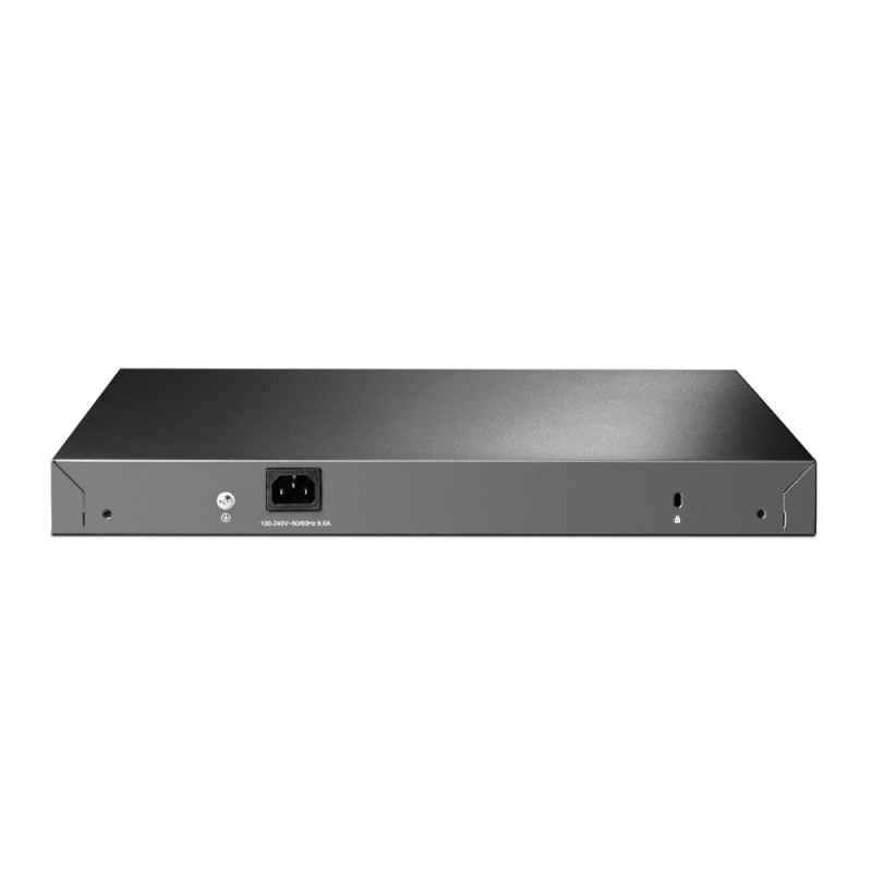 TP-Link JetStream TL-SG3428XMP valdomas L2+ Gigabit Ethernet tinklo komutatorius su PoE, 1U, juodas