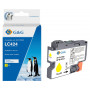 G&G rašalo kasetė, skirta Brother 424 LC-424Y, geltona, suderinama