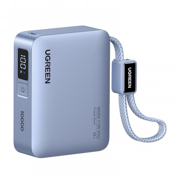 Ugreen PB584 nešiojama baterija 10000 mAh, pilka