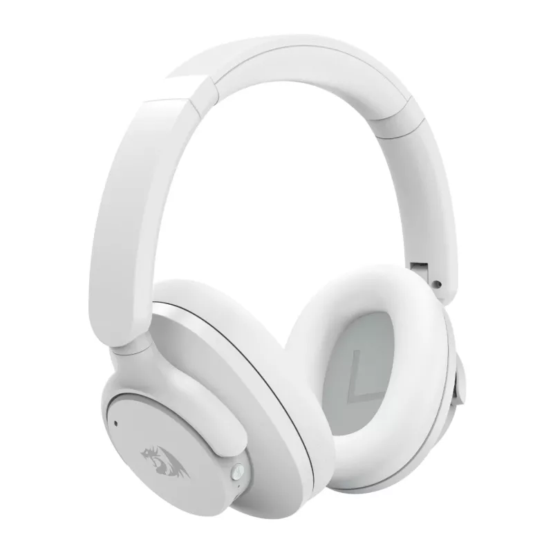 Redragon H610 VIBECORE RD-H610G baltos belaidės ausinės su ANC, Bluetooth