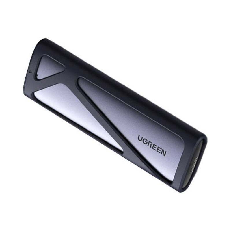 Ugreen CM400 90264 išorinė M.2 SSD dėžutė, USB 3.2 Gen 2, pilka
