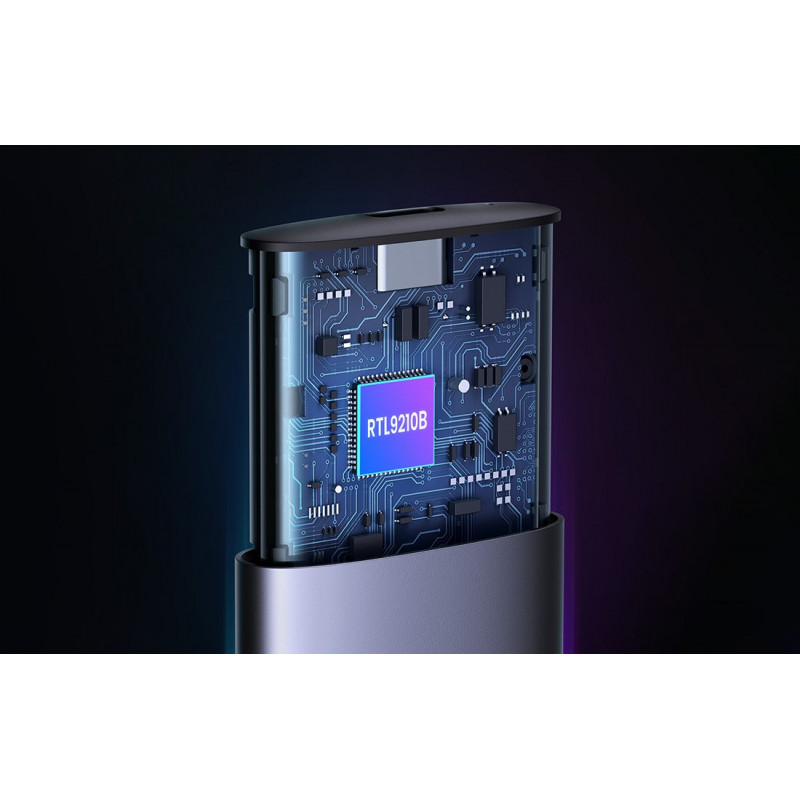 Ugreen CM400 90264 išorinė M.2 SSD dėžutė, USB 3.2 Gen 2, pilka