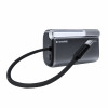 SHARGE Flow 3 nešiojamas įkroviklis, 10 000 mAh, 45 W PD, USB-C kabelis, juodas