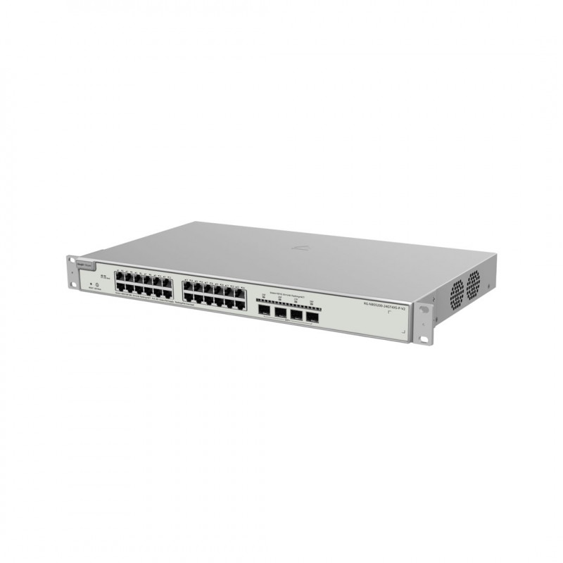 Reyee RG-NBS5200-24GT4XS-P-V2 valdomas PoE komutatorius, 24 prievadai ir 4x SFP+